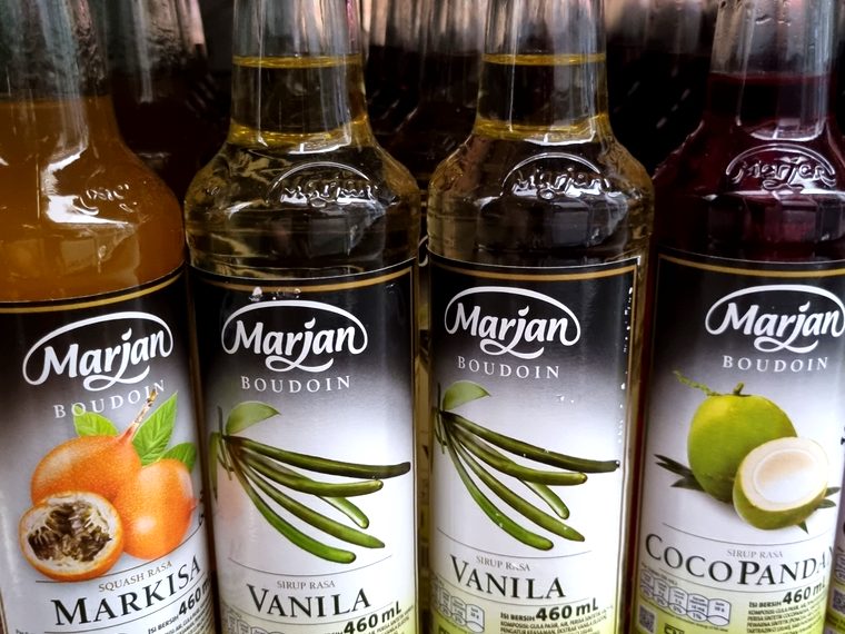 Marjan Boudoin syrups
